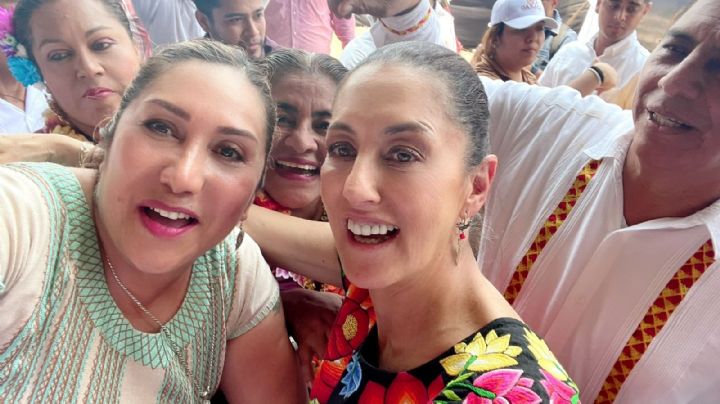 Claudia Sheinbaum de gira en Oaxaca: Presume logros en educación y programas sociales de la CDMX