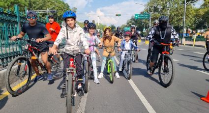 98 mil personas celebran 16 años del programa Muévete en Bici en las calles de la Ciudad de México