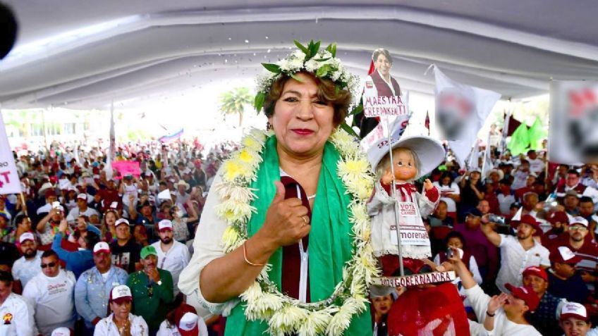 Delfina Gómez cambia su estrategia y promete reconstruir hospitales abandonados del Edomex