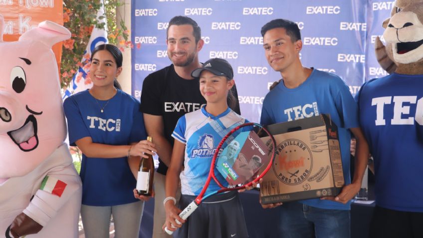 Llega a su fin la tercera edición del Torneo de Tenis ExaTec en las canchas del Club Campestre