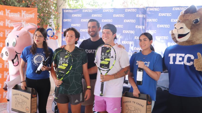 Llega a su fin la tercera edición del Torneo de Tenis ExaTec en las canchas del Club Campestre