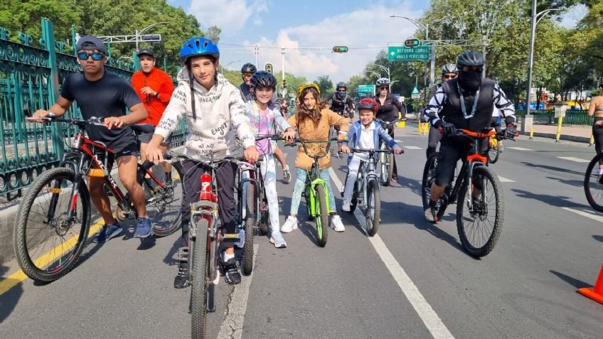 98 mil personas celebran 16 años del programa Muévete en Bici en las calles de la Ciudad de México
