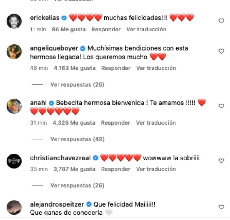 Comentarios Maite Perroni 