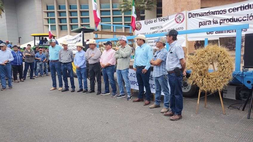 Productores del Sur de Sonora mantendrán las manifestaciones al no tener avances en las negociaciones