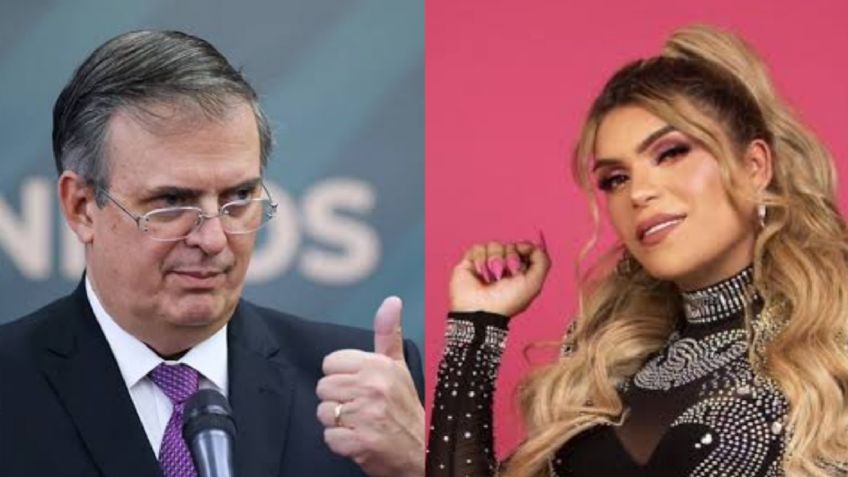 Ebrard presume encuentro con miembro de 'Las Perdidas' en el Día Internacional contra la Homofobia