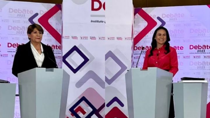 Segundo debate electoral entre Delfina Gómez y Alejandra del Moral; Horario, temas y donde verlo