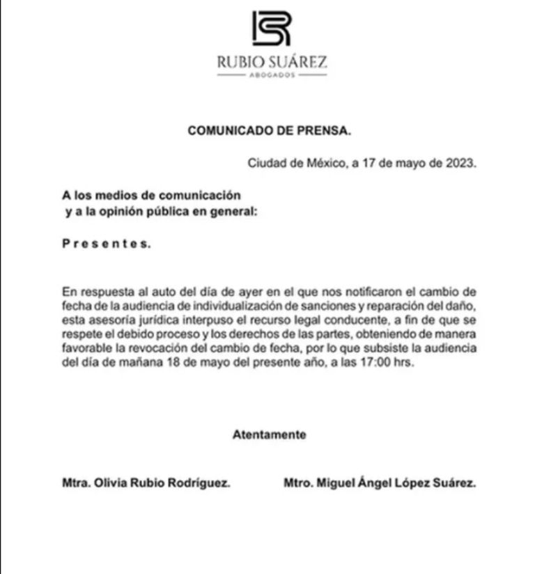 Comunicado 