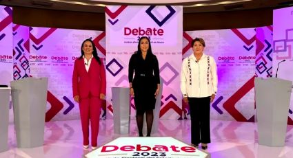 Debate en el Edomex: Celebran a Delfina Gómez por 'aguantar' los ataques de Alejandra del Moral