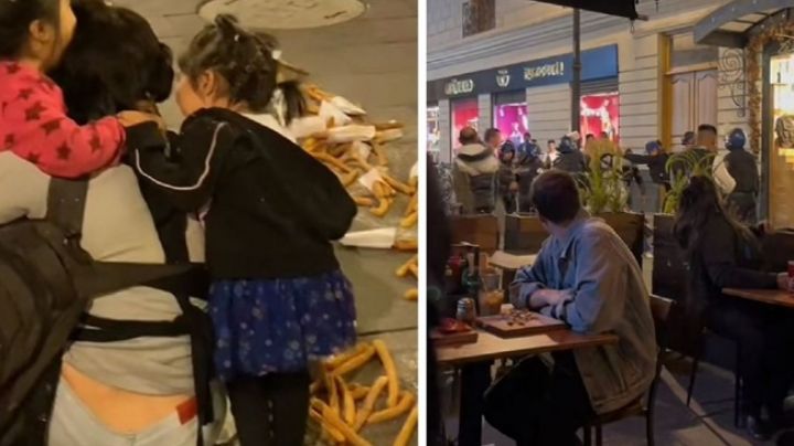 Policía de CDMX se disculpa con vendedora de churros agredida por oficiales en el Centro Histórico