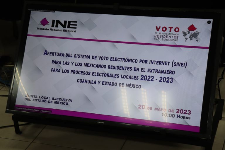 Voto electrónico en Edomex 