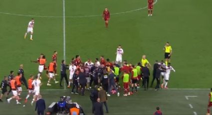 VIDEO: Salernitana de Guillermo Ochoa y la Roma protagonizan pelea en la recta final del partido