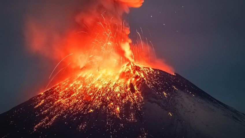Tras explosiones del Popocatépetl, Sedena activa en Puebla el Plan DN-III-E; suspenden clases
