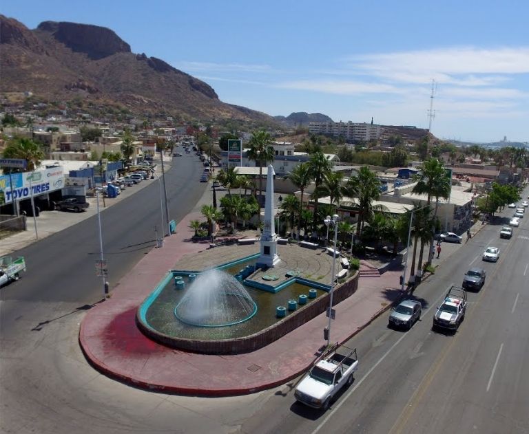 La fuente del Obelisco es ya un emblema de Guaymas 