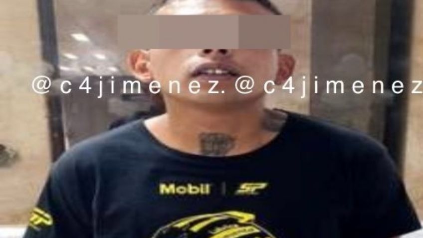Miguel golpea a su madre por no darle dinero para drogas; la policía lo detuvo en Xochimilco