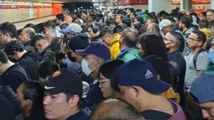 VIDEO: Corto circuito provoca suspensión del servicio en la Línea 6 del Metro de la Ciudad de México