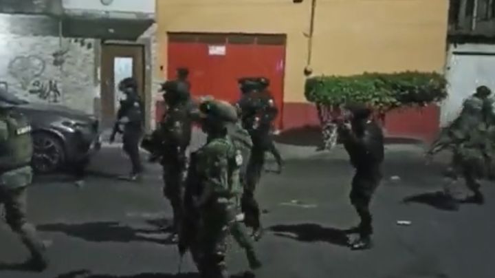 VIDEO: Operativo en Peñón de los Baños termina en balacera; hay 4 detenidos y al menos tres heridos