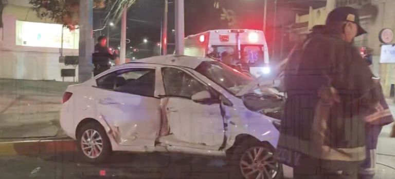 Accidente en la Colonia del Valle