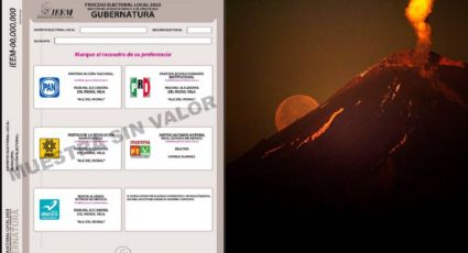 Con todo y amenaza del Popocatépetl, habrá elecciones en el Estado de México; INE descarta cambios