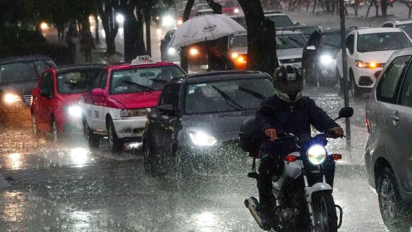 Clima CDMX: Conagua prevé fuertes lluvias durante la tarde y noche de este sábado en la capital