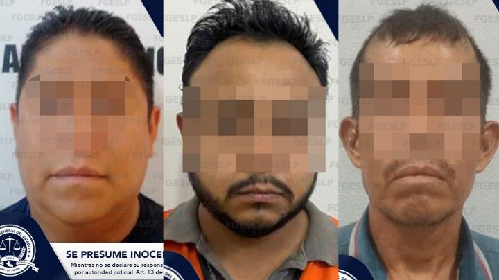 Caen tres sujetos por el asesinato de tres personas en San Luis Potosí; dos fueron arrolladas