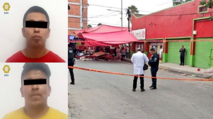 Balacera en tianguis de Iztapalapa: tras persecución y abandonar motocicleta, detienen a sicarios