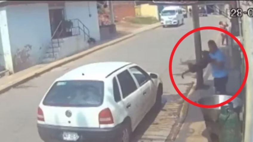 Crimen atroz: Buscan en Tecámac al sujeto que lanzó a un 'perrito' a un cazo con aceite hirviendo