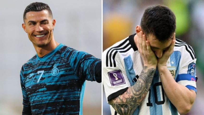 ¡Toma la ventaja! Cristiano Ronaldo logra superar a Lionel Messi en este 2023 por este motivo