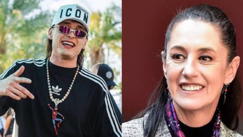 VIDEO: 'Suben' a Sheinbaum a la tendencia de Peso Pluma y, al ritmo de 'Ella baila sola' le dan apoyo