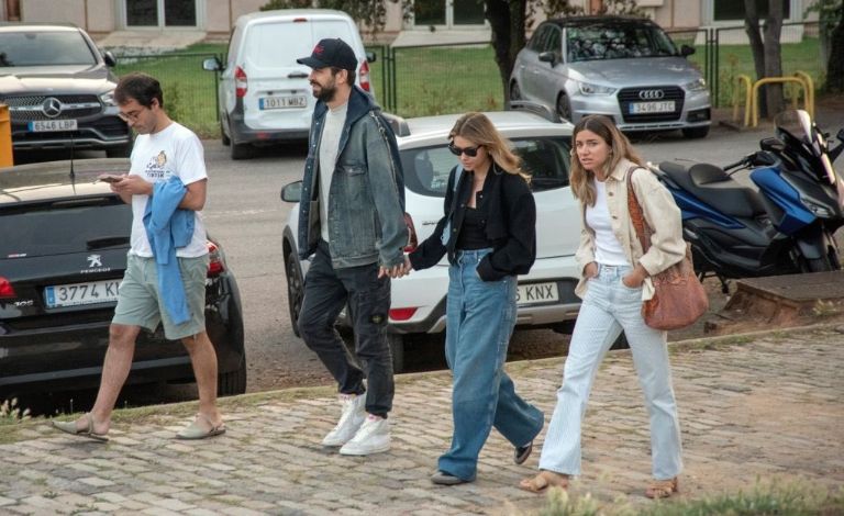 Piqué y Clara Chía 