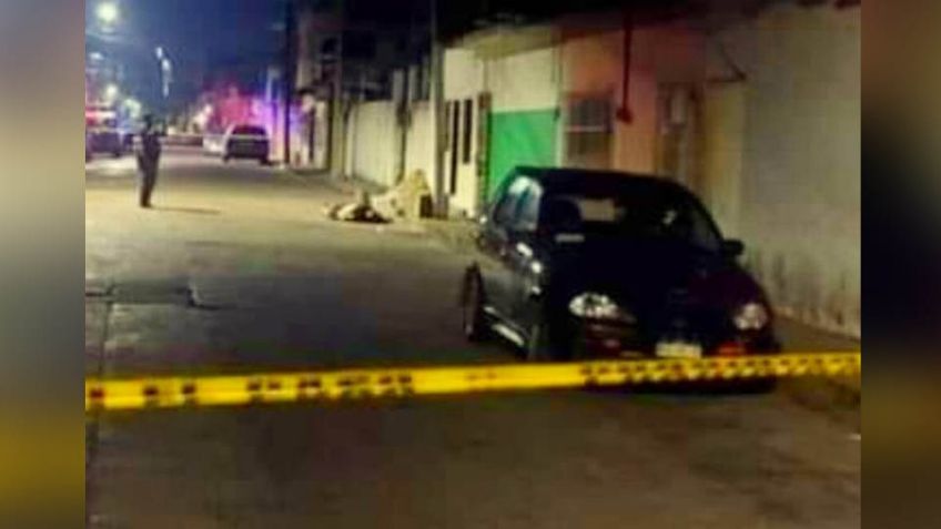 Hombre que caminaba para tomar un transporte es asesinado a balazos por desconocidos en Tabasco