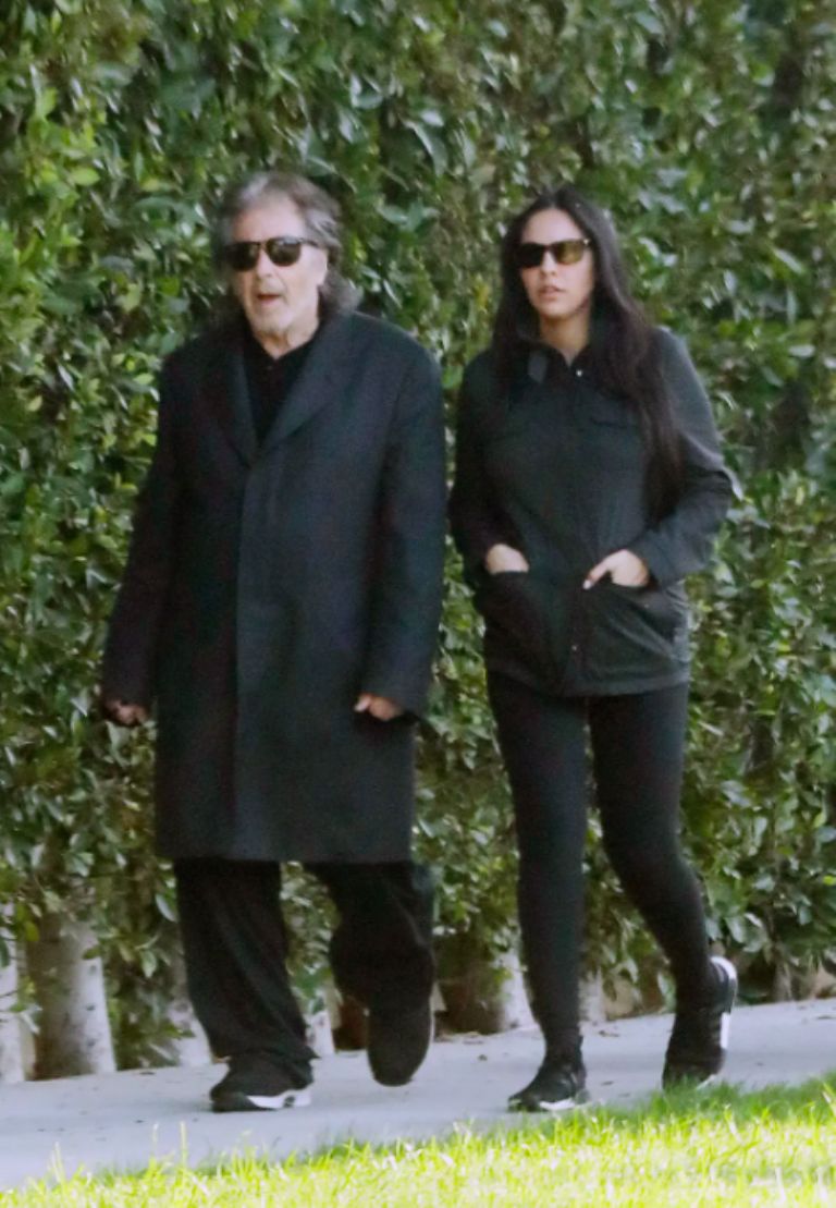 Noor Alfallah y Al Pacino 