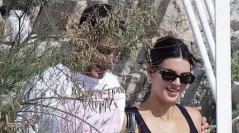 Kendall Jenner junto a Faid Khadra