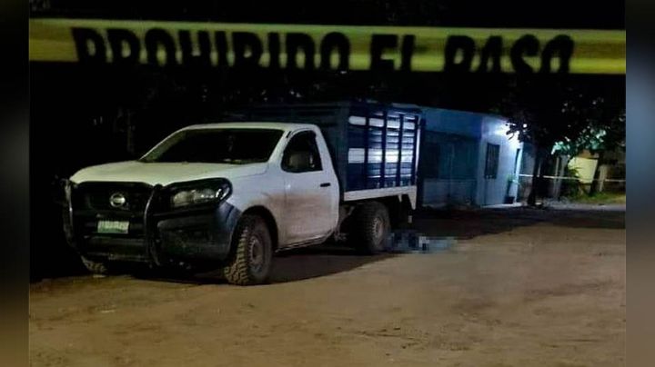 Comerciante de cítricos es ultimado a tiros por desconocidos a un costado de su camioneta en Veracruz