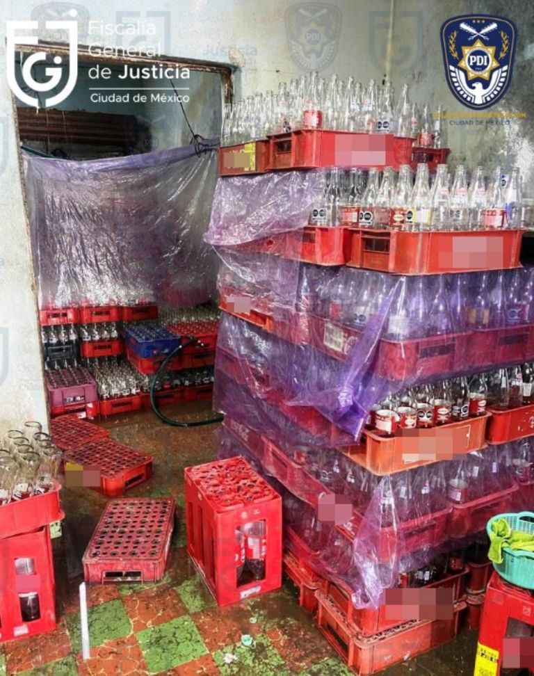 Coca Cola falsa en iztapalapa