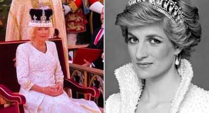 Camila es coronada Reina del Reino Unido: Controversial vestido blanco recuerda a la Princesa Diana