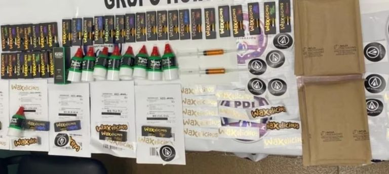 Dulces, droga y vapeadores asegurados