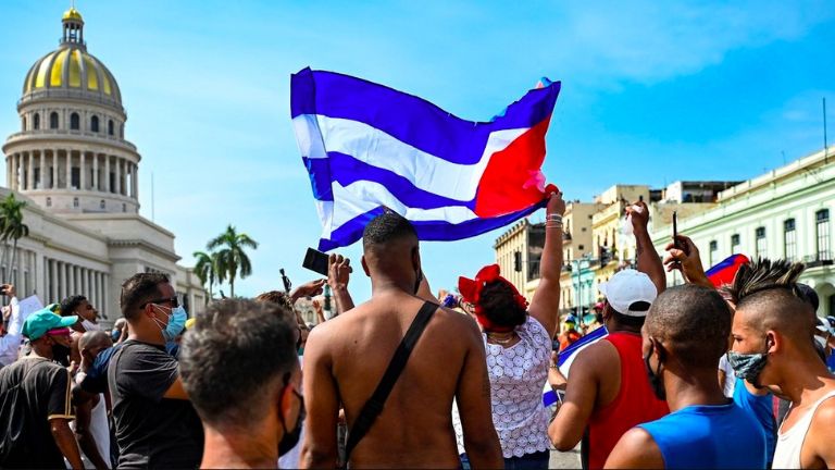 protestas en Cuba 