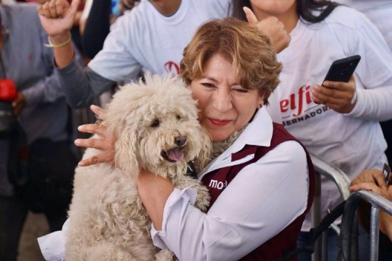 Delfina Gómez en Edomex