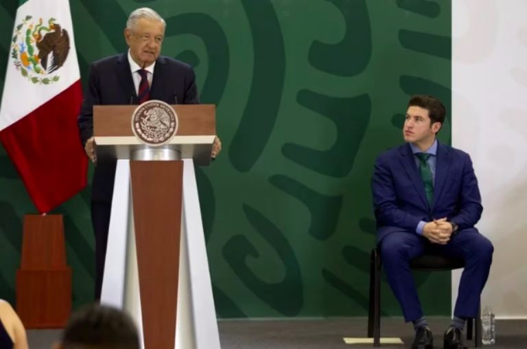 Samuel García y AMLO 