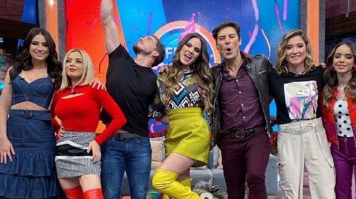 Shock en TV Azteca: Esmeralda Ugalde le da tremendo pastelazo en la cara a integrante de 'VLA'