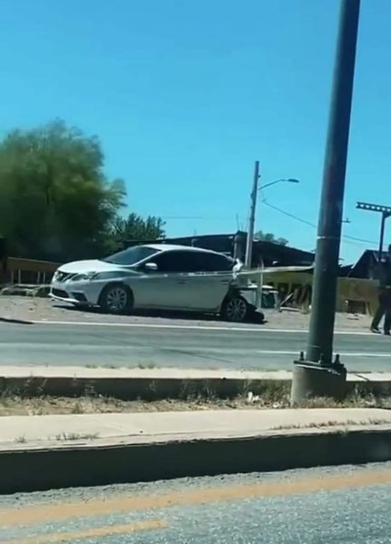 Autoridades se enfrentan a sicarios en Sonora. Foto: Facebook