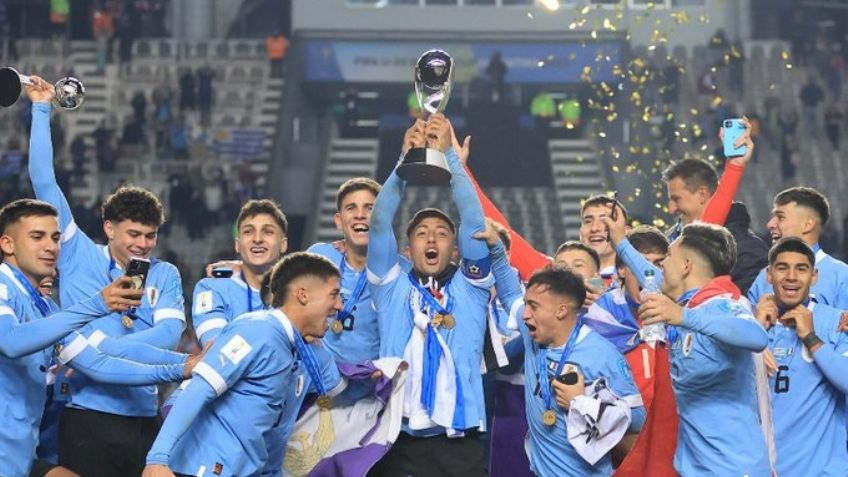 ¡Uruguay, campeón del Mundial Sub 20! Los charrúas derrotaron 1-0 a Italia y sumaron su primer título