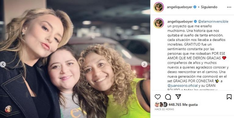 Publicación de Angelique Boyer