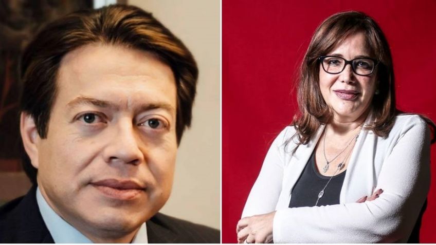 Mario Delgado 'batea' a  Yeidckol Polevnsky y no dejará que se registre como aspirante de Morena