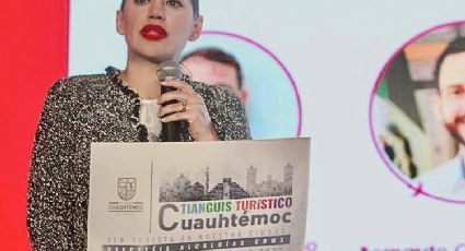 De gira por Estados Unidos, Sandra Cuevas presenta el nuevo Tianguis Turístico Cuauhtémoc en CDMX