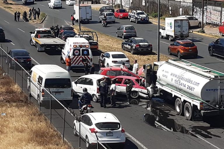 Accidente en Avenida Central