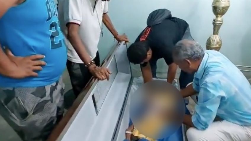 FUERTE VIDEO: 'Abuelita' que resucitó en su propio funeral, ahora sí fue declarada sin vida