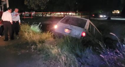 Fatídico accidente vehicular en Ciudad Obregón: Hombre 'alcoholizado' cae a canal con todo y auto