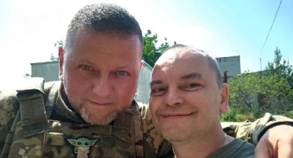 Jefe del ejército de Ucrania se hace viral tras llevar a un 'Baby Yoda' en su chaleco antibalas