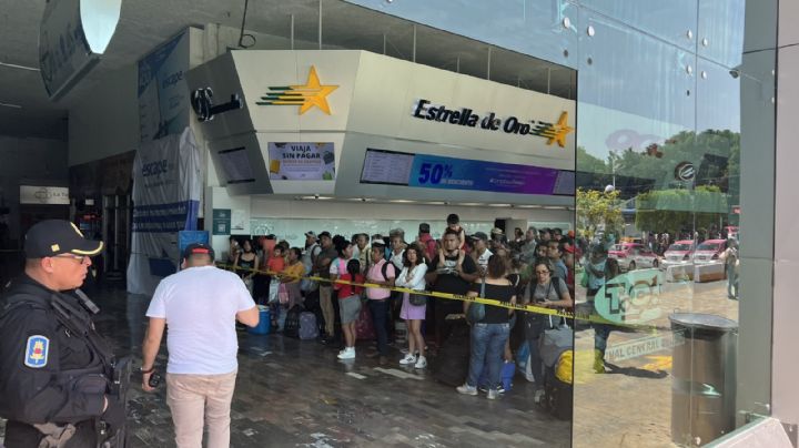 (VIDEO) Terror en la Central del Sur: Balacera en terminal de Taxqueña deja 2 muertos y 3 heridos